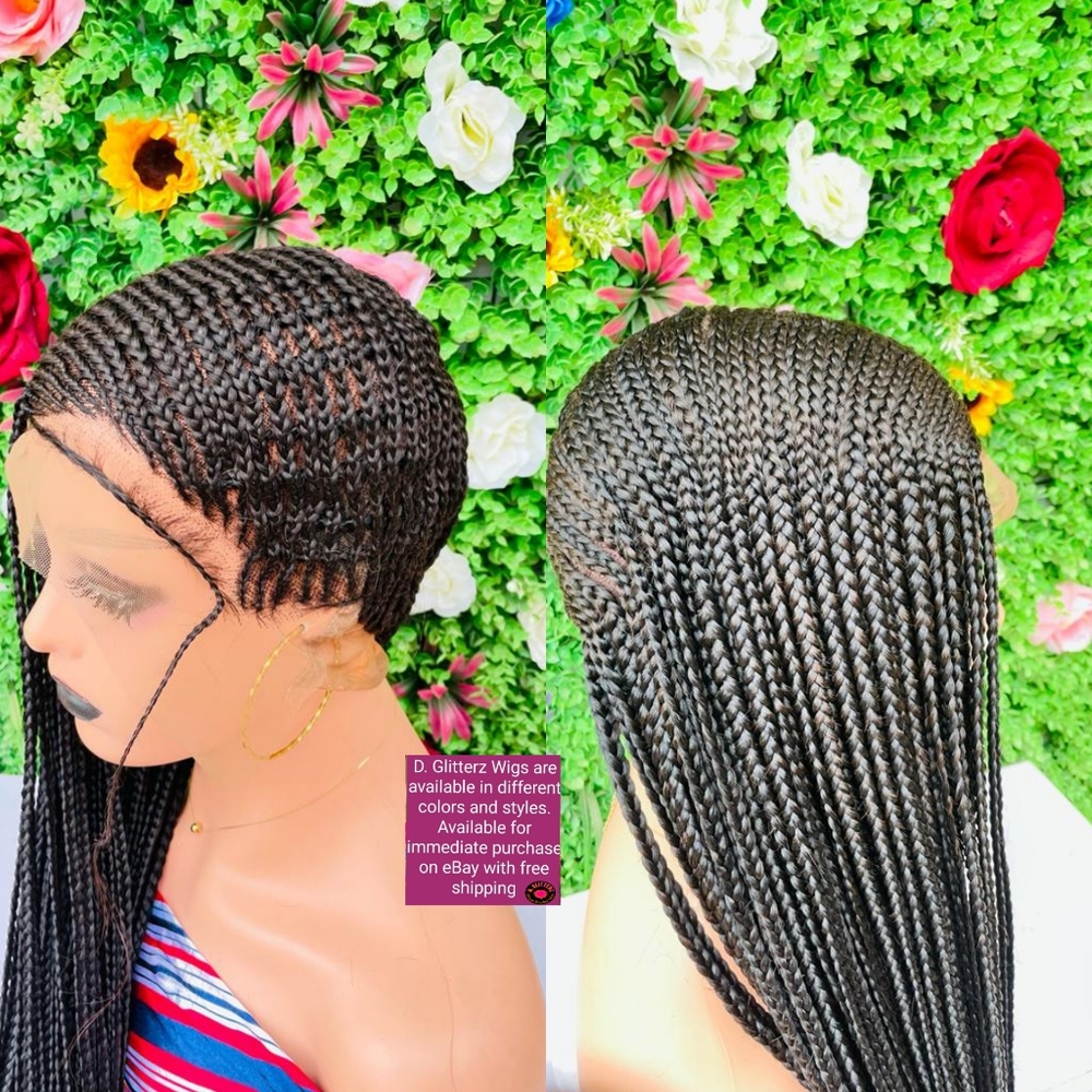 COPY - HANDMADE LEMONADE BASKET BRAIDED WIGS  ON FULL LACE 40"